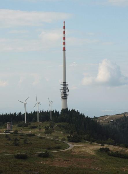 Windenergie-Anlage(Windpark Hornisgrinde - Seebach)