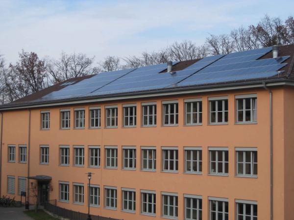 PV-Solar-Anlage(Universität Potsdam, Campus Golm Haus 6)